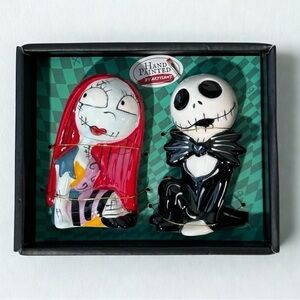 Hand Painted Nightmare Before Christmas Salt and Pepper Set